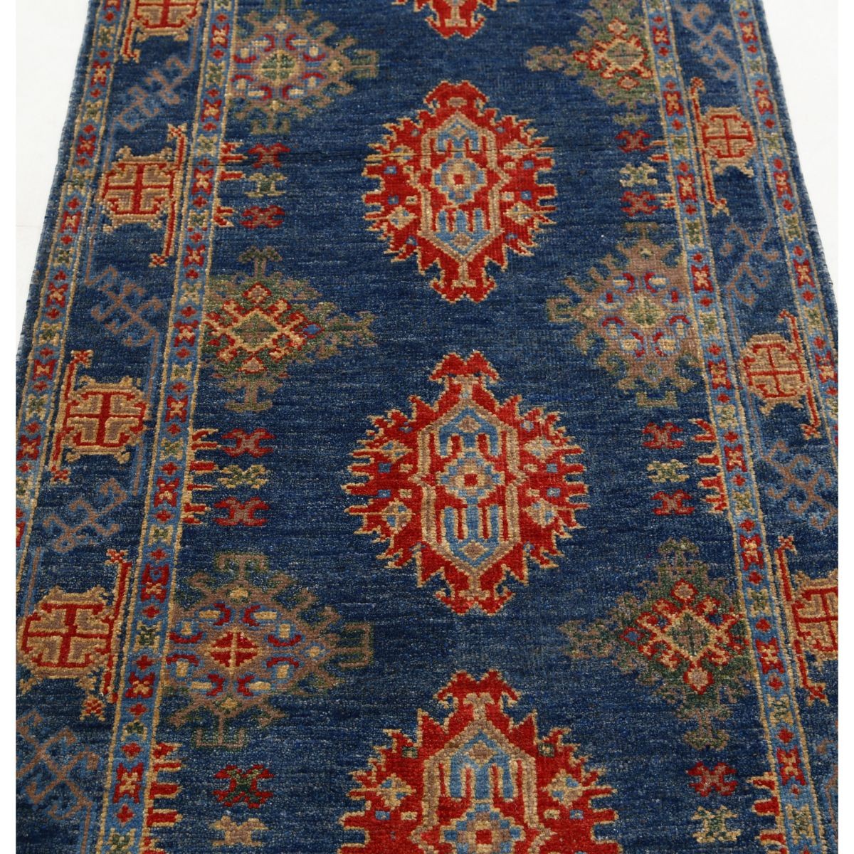 Revival 3x10 Handmade Double Knotted Washable Wool Runner - Colorful