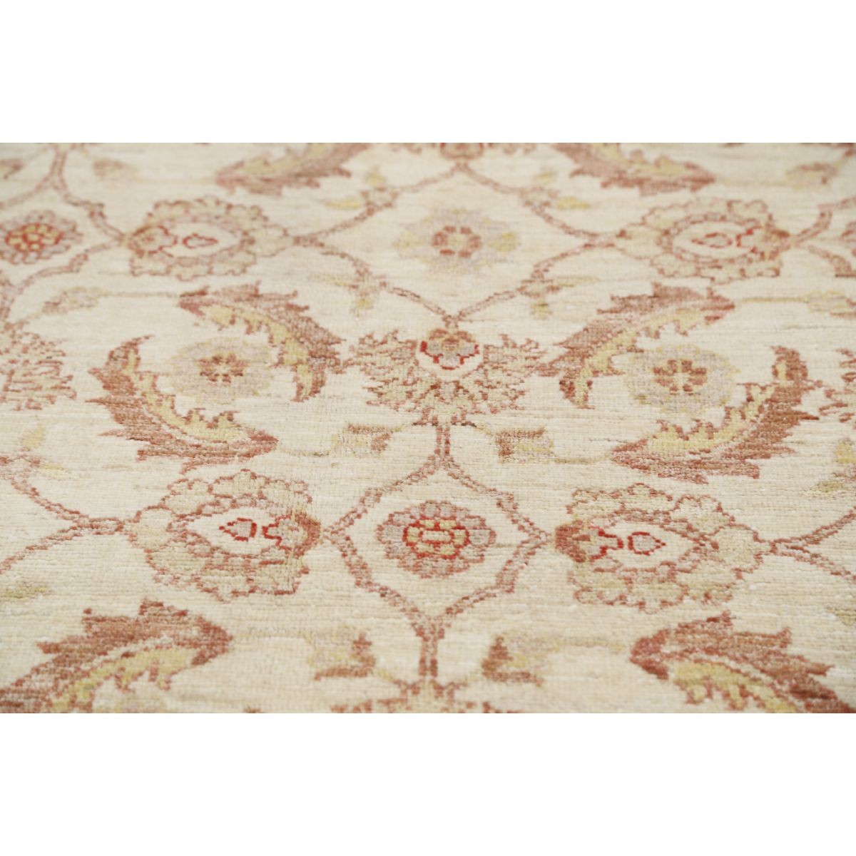 Serenity 9x12 Handmade Double Knotted Washable Wool Rug - Soft Hues