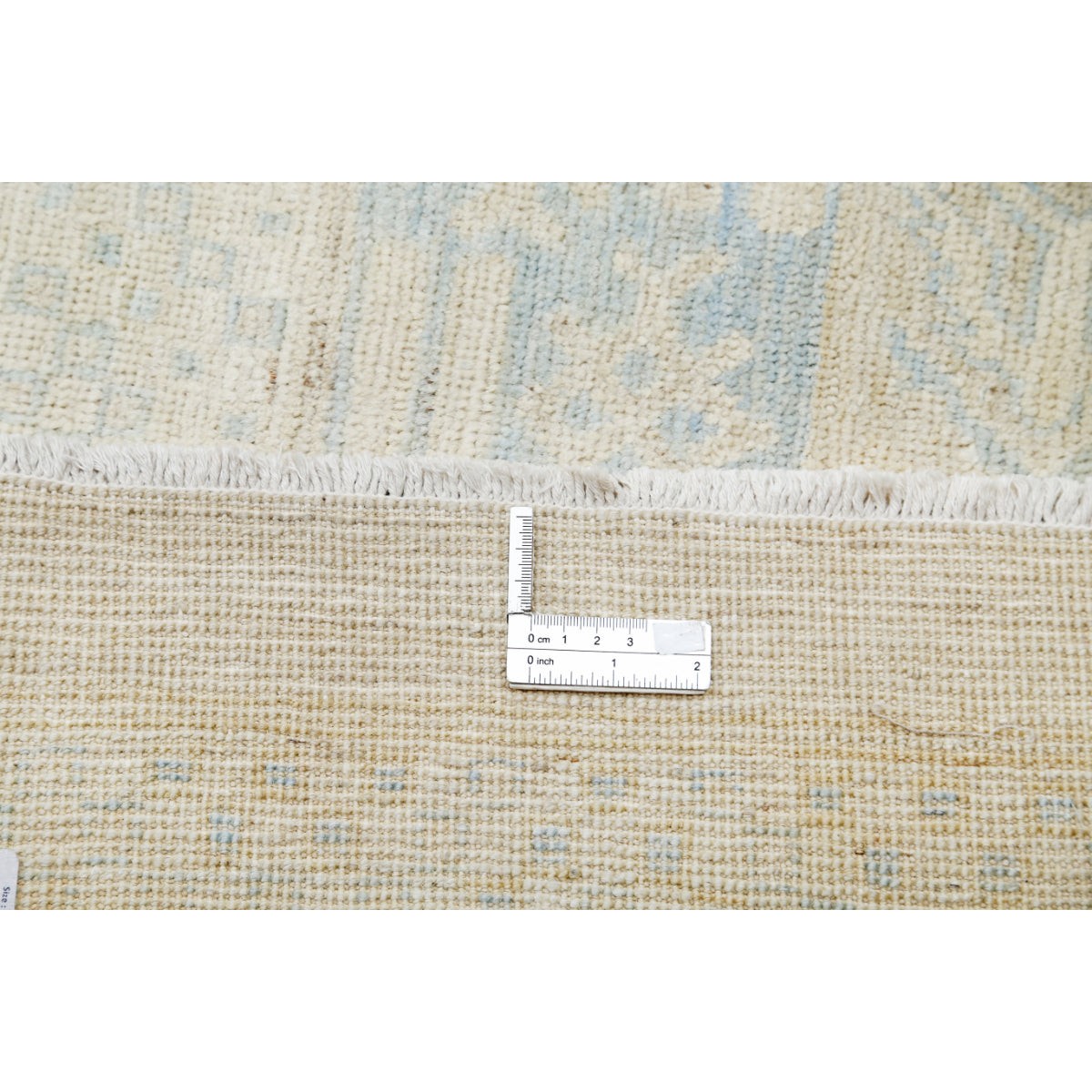 Khotan 16x32 Handmade Double Knotted Washable Wool Rug - Soft Hues