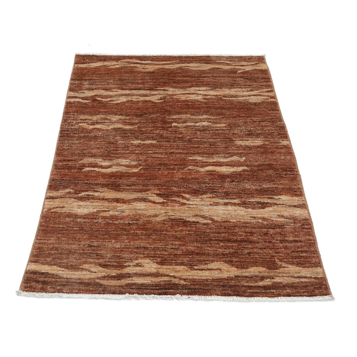 Modcar 3x5 Handmade Double Knotted Washable Wool Rug - Colorful
