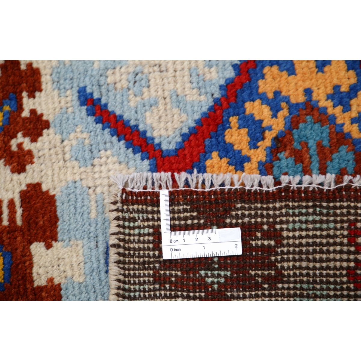 Revival 3x5 Handmade Double Knotted Washable Wool Rug - Colorful
