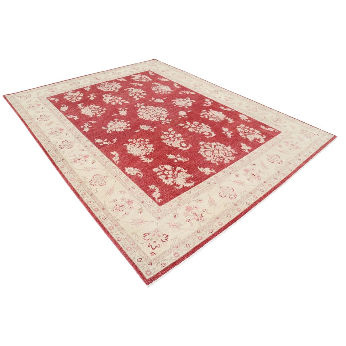 Ziegler 8x10 Handmade Double Knotted Washable Wool Rug - Colorful