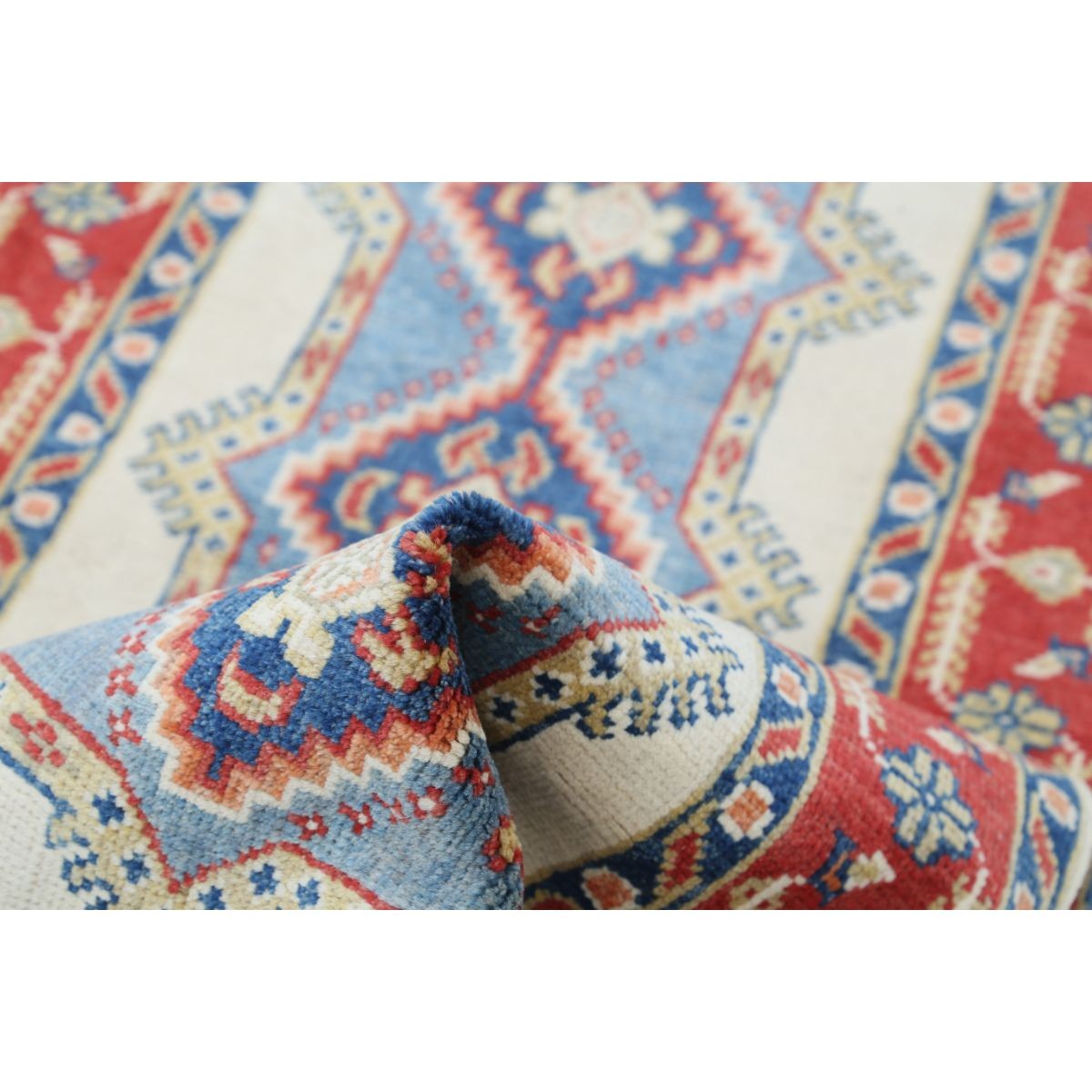 Revival 3x10 Handmade Double Knotted Washable Wool Runner - Colorful