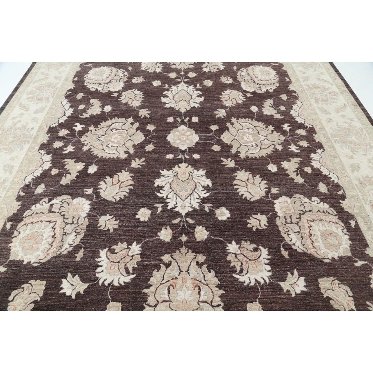 Ziegler 10x13 Handmade Double Knotted Washable Wool Rug - Colorful