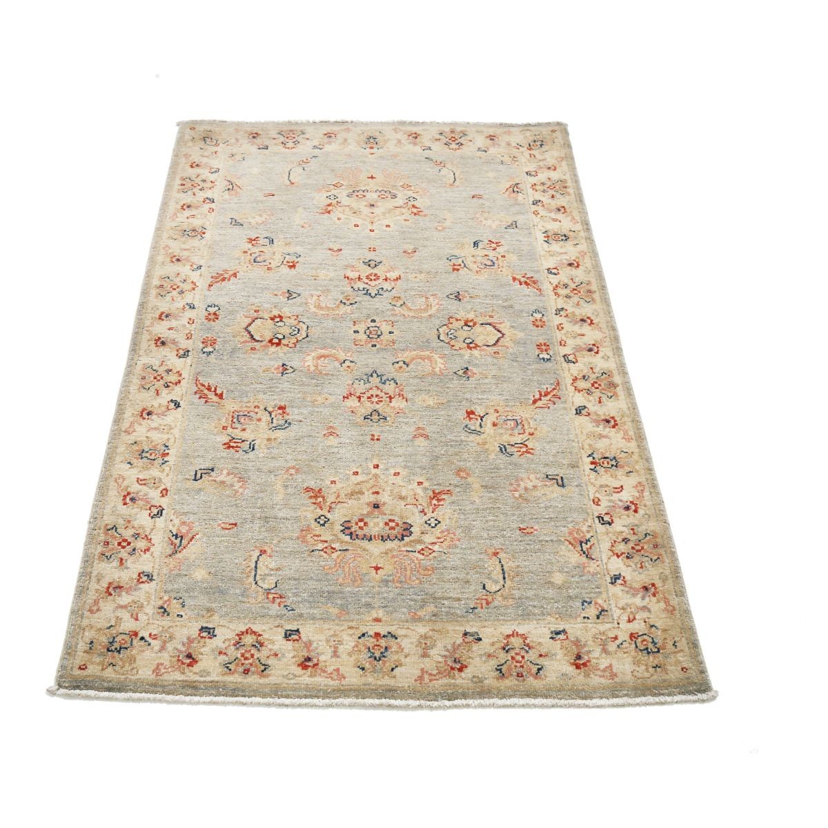 Ziegler 3x4 Handmade Double Knotted Washable Wool Rug - Colorful
