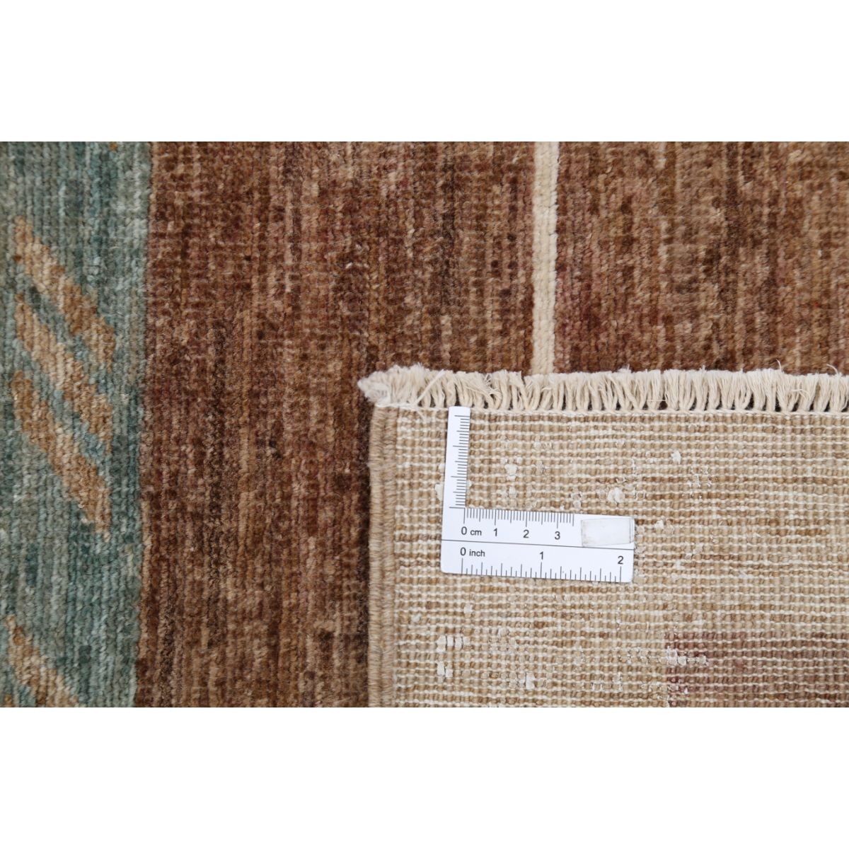 Modcar 5x6 Handmade Double Knotted Washable Wool Rug - Colorful
