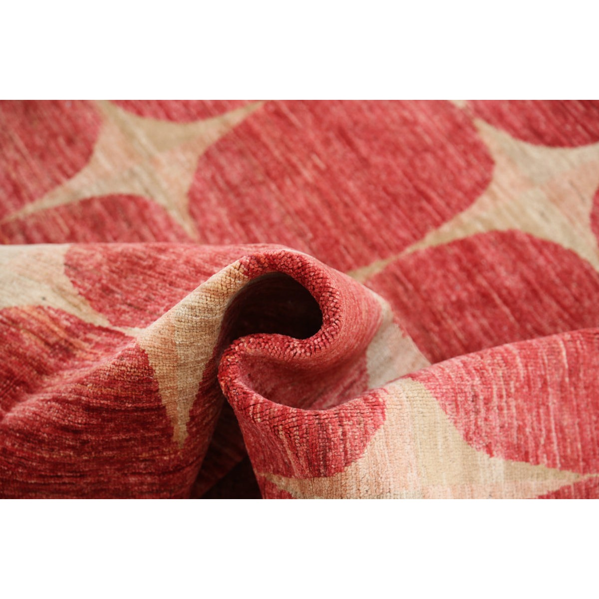 Modcar 5x6 Handmade Double Knotted Washable Wool Rug - Colorful