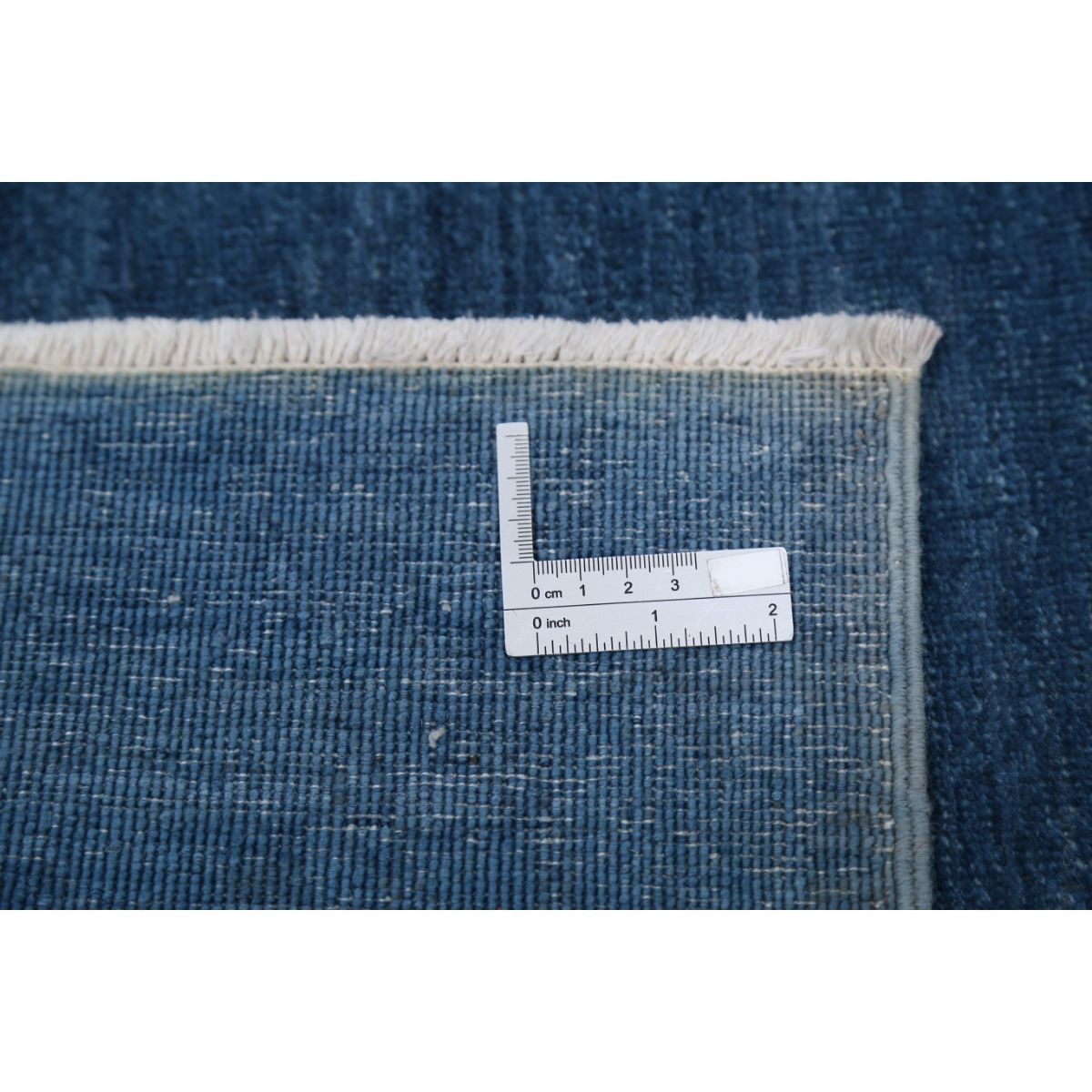Overdye 3x5 Handmade Double Knotted Washable Wool Rug - Monochormatic