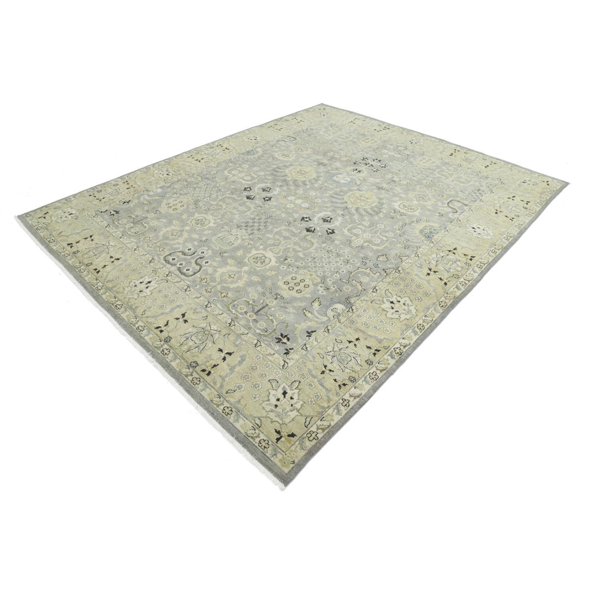 Ziegler 8x10 Handmade Double Knotted Washable Wool Rug - Colorful