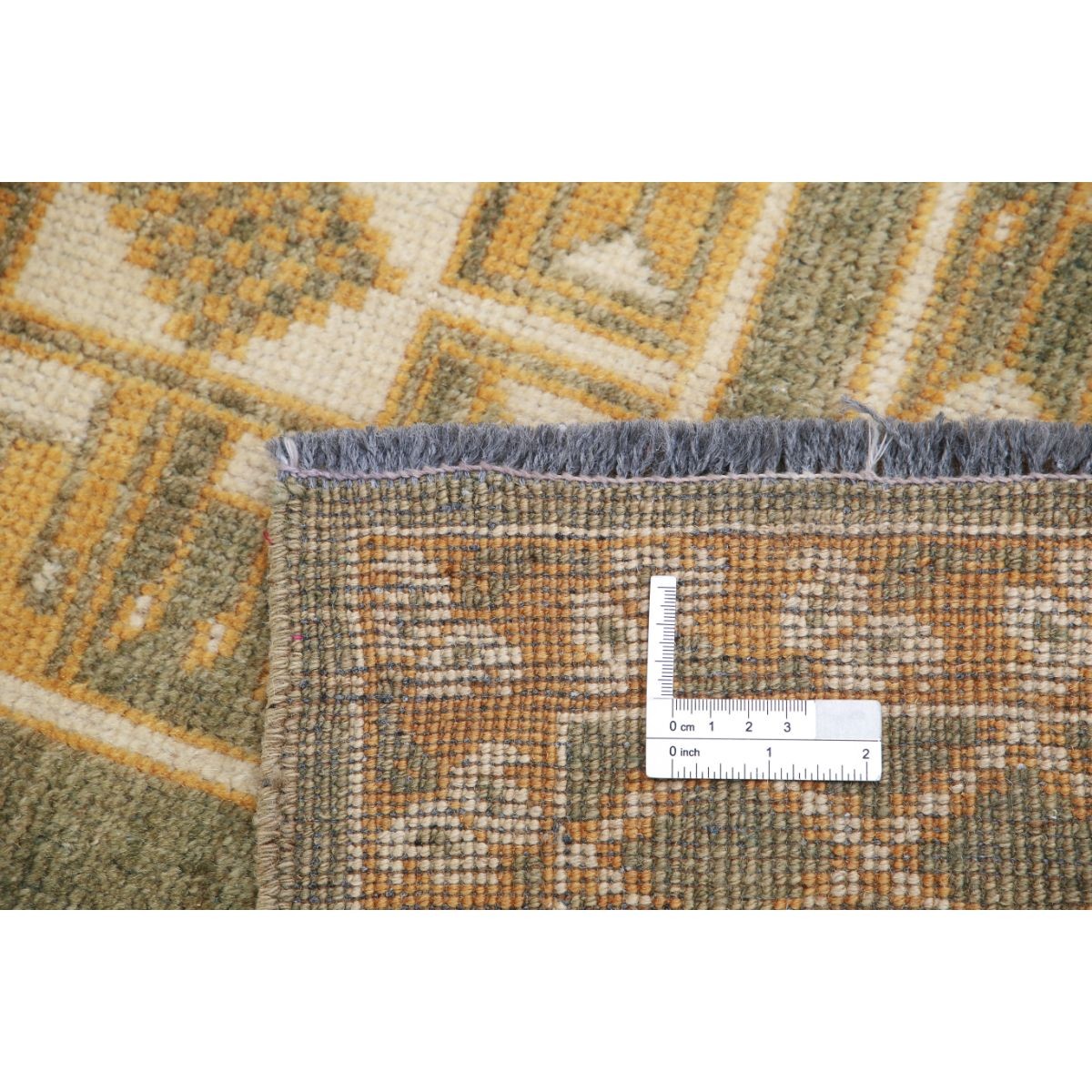 Revival 3x5 Handmade Double Knotted Washable Wool Rug - Colorful