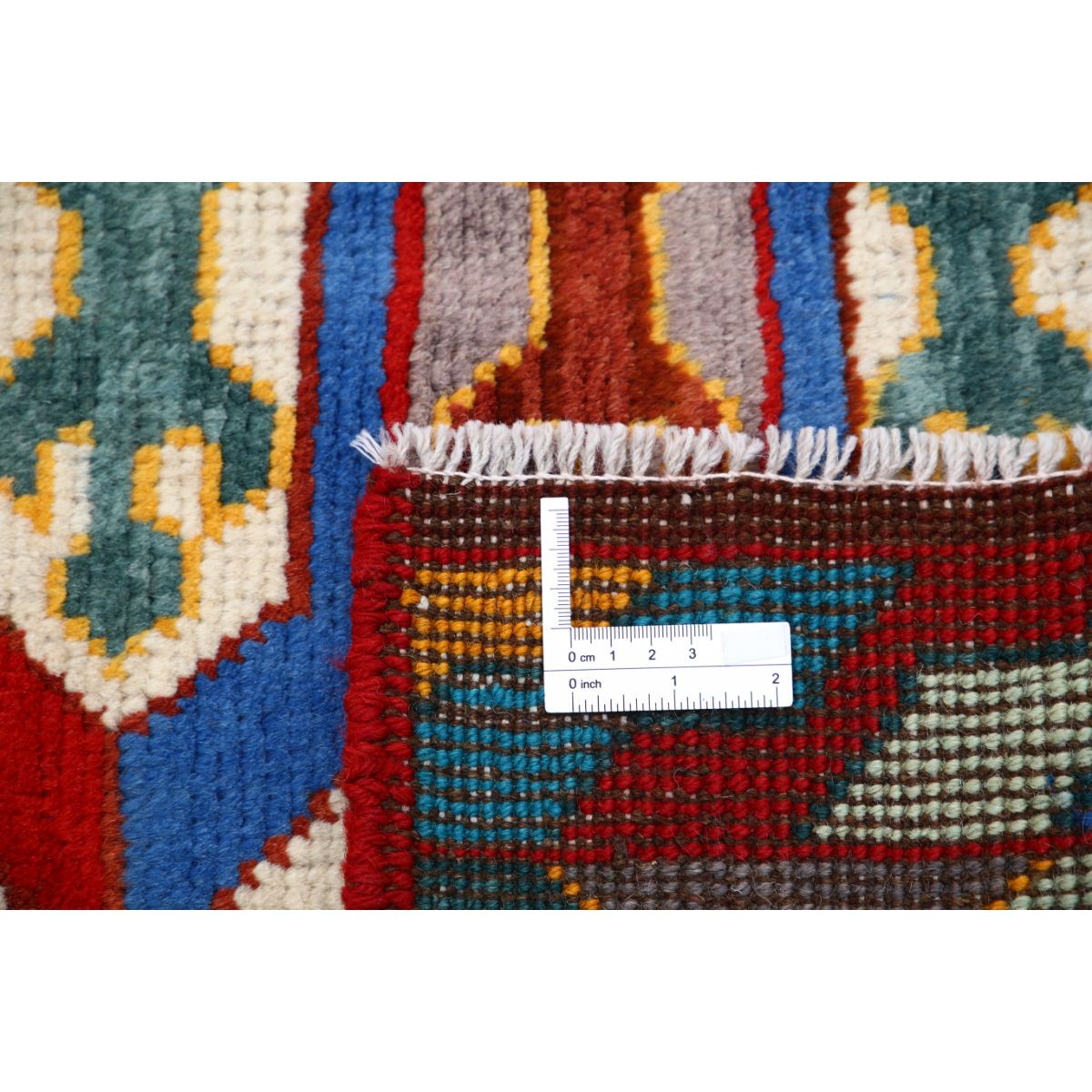 Revival 3x5 Handmade Double Knotted Washable Wool Rug - Colorful