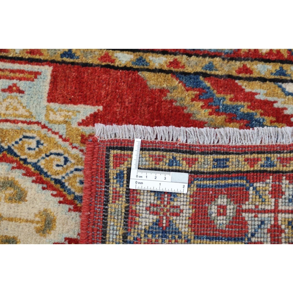 Revival 2x4 Handmade Double Knotted Washable Wool Rug - Colorful