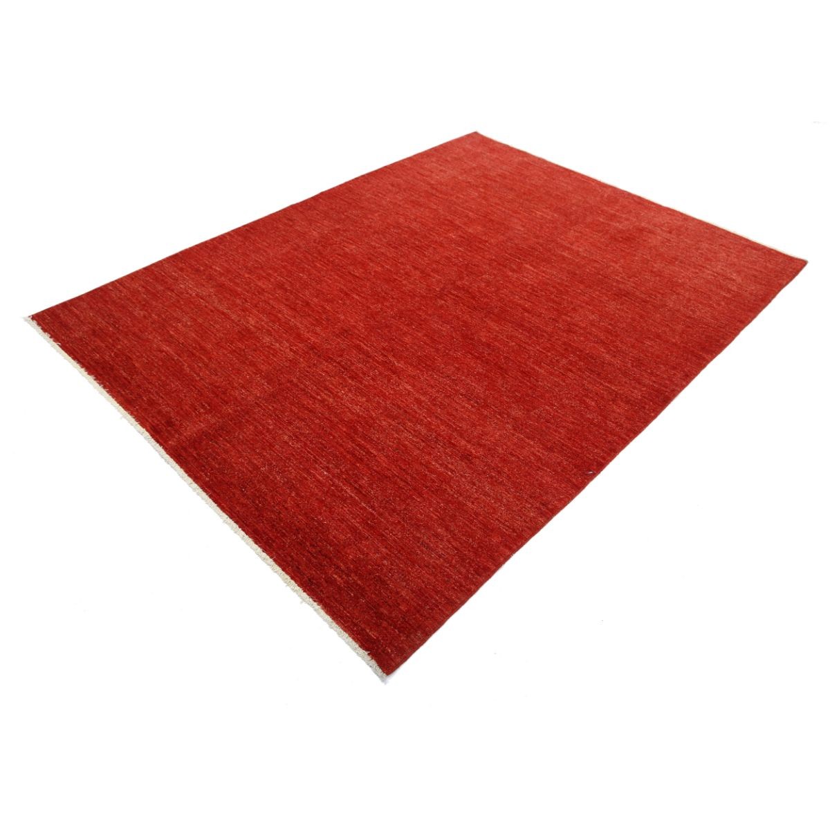 Overdye 6x8 Handmade Double Knotted Washable Wool Rug - Colorful