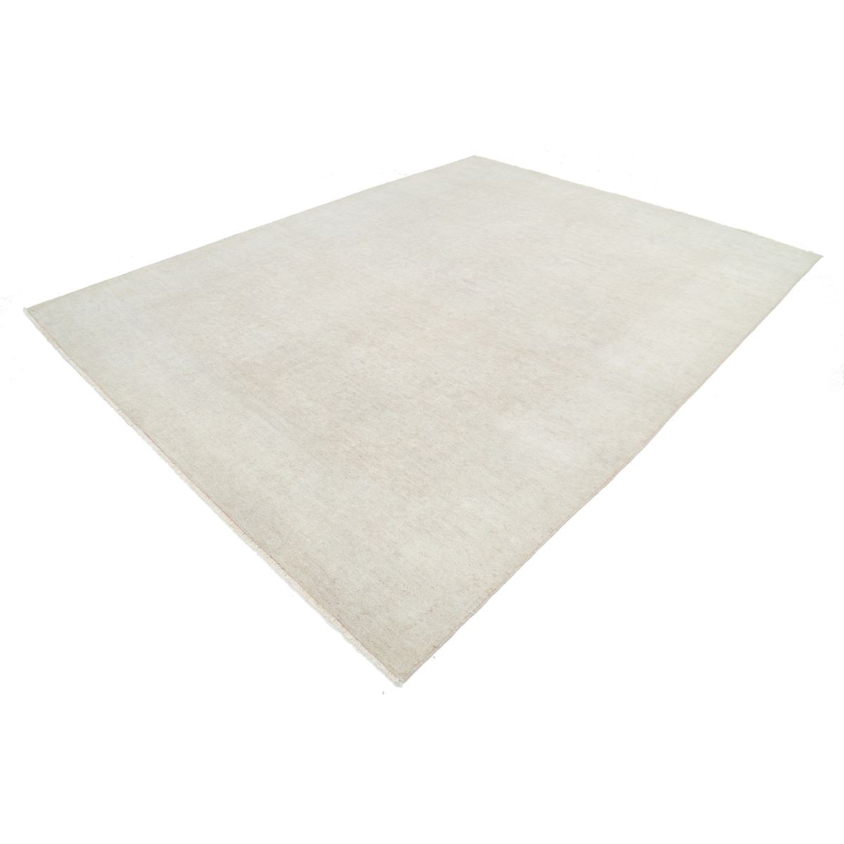 Serenity 9x12 Handmade Double Knotted Washable Wool Rug - Soft Hues