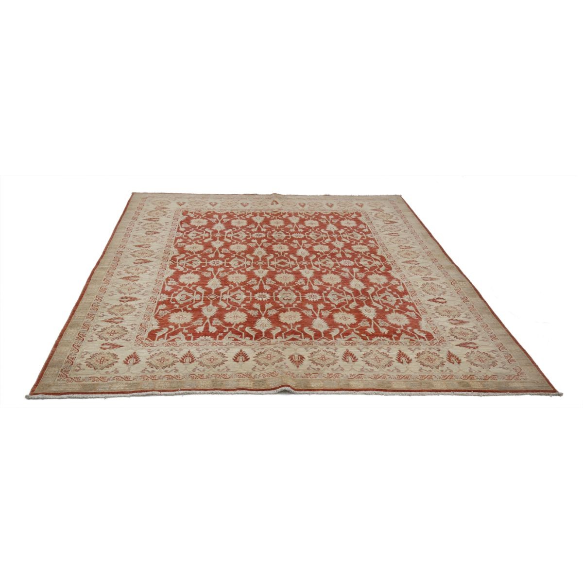 Ziegler 6x8 Handmade Double Knotted Washable Wool Rug - Colorful