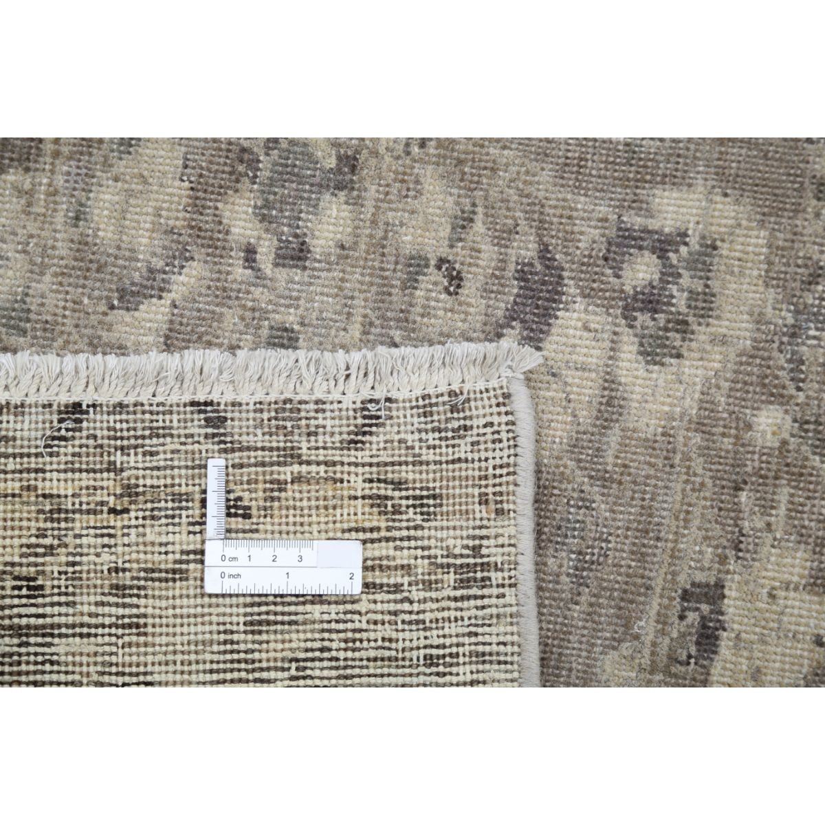 Vintage 7x10 Handmade Double Knotted Washable Wool Rug - Soft Hues