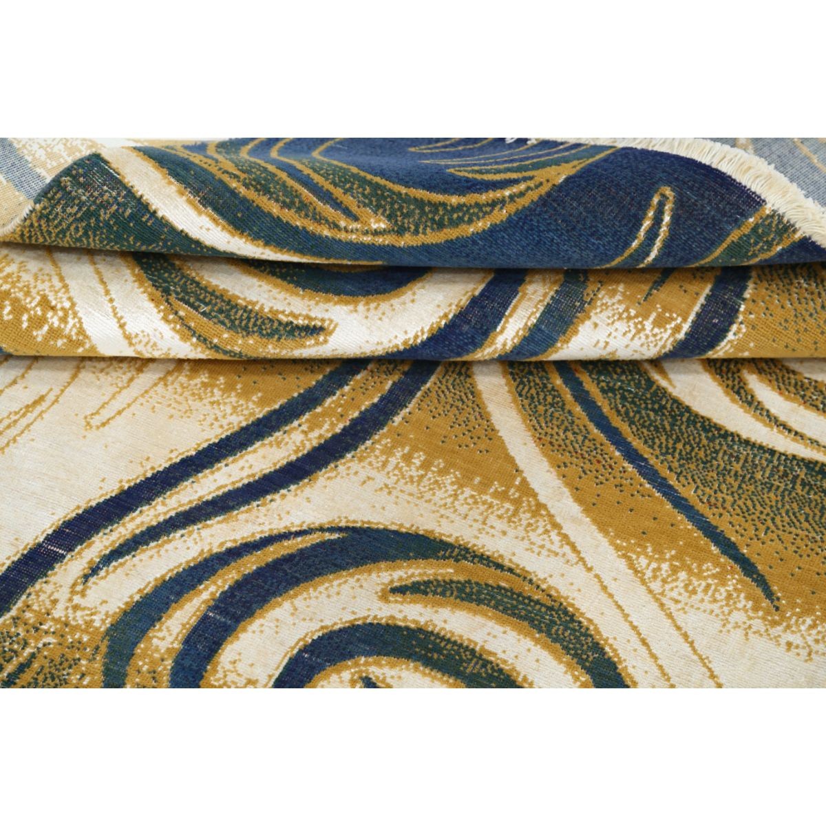 Dhanak 4x6 Machine-Made Washable Wool Rug - Colorful
