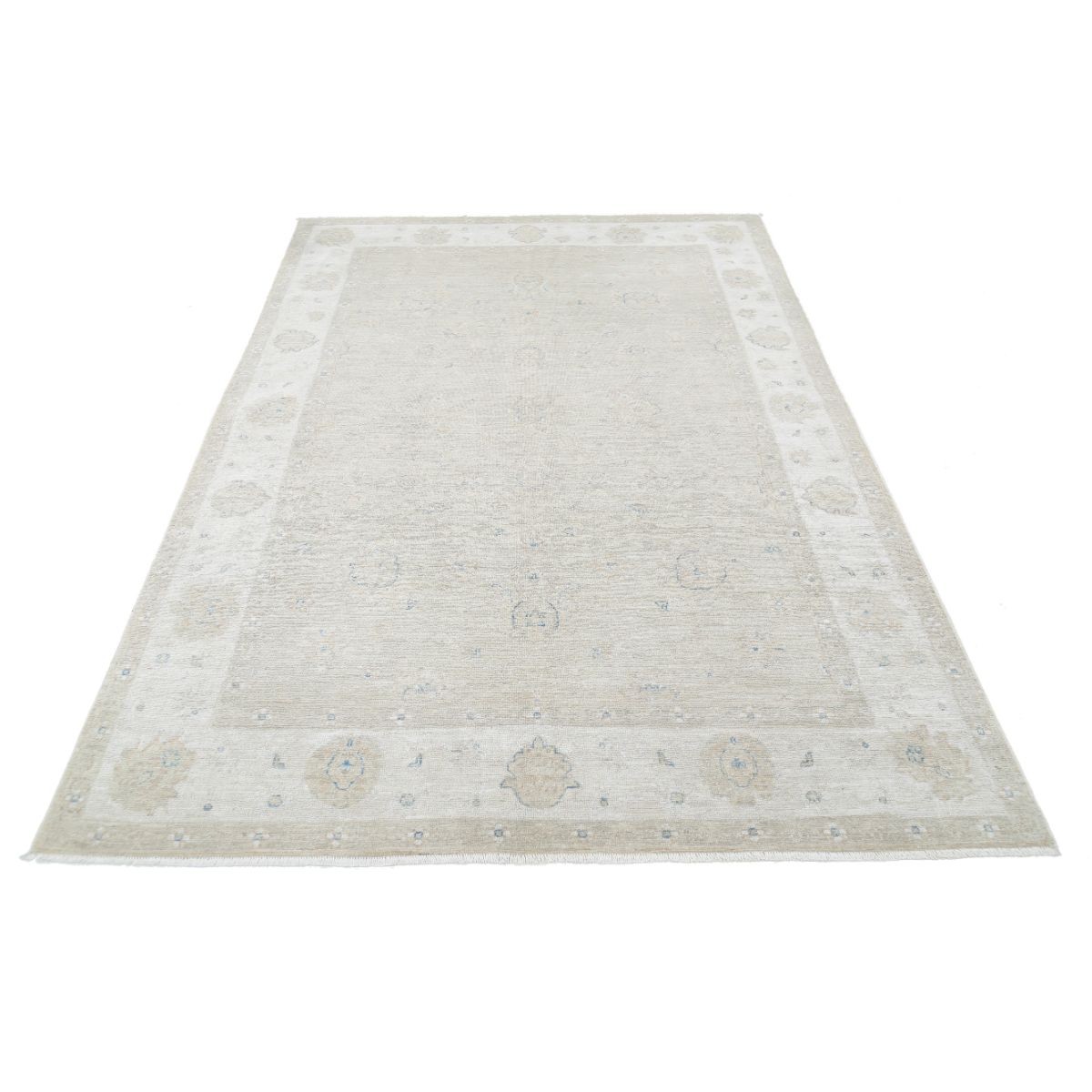Serenity 5x8 Handmade Double Knotted Washable Wool Rug - Soft Hues