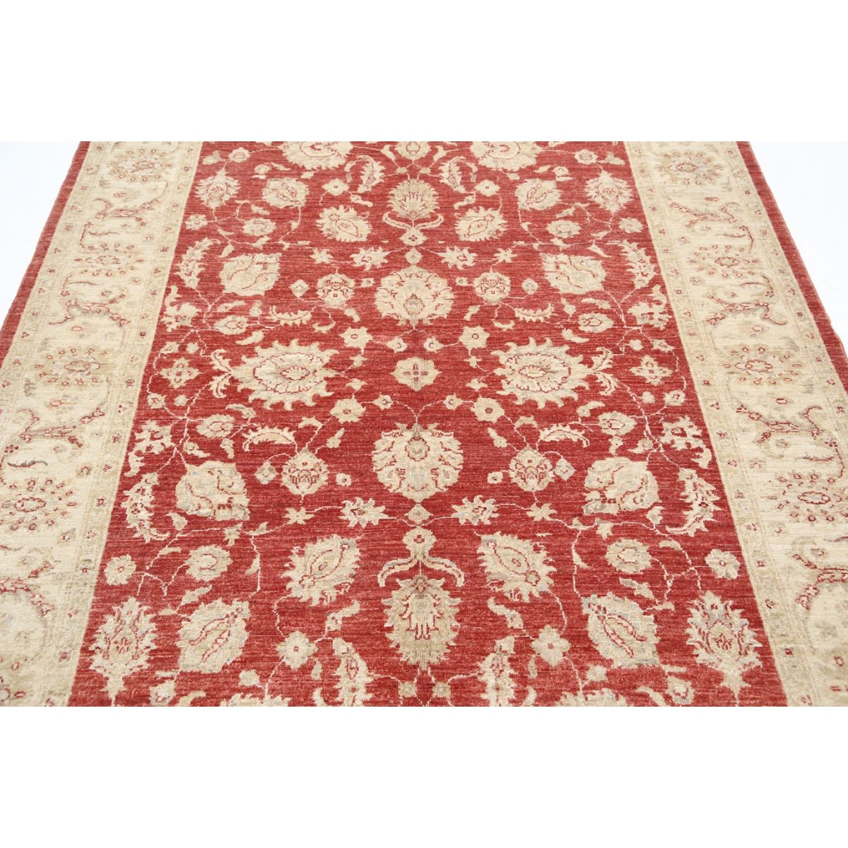 Ziegler 6x8 Handmade Double Knotted Washable Wool Rug - Colorful