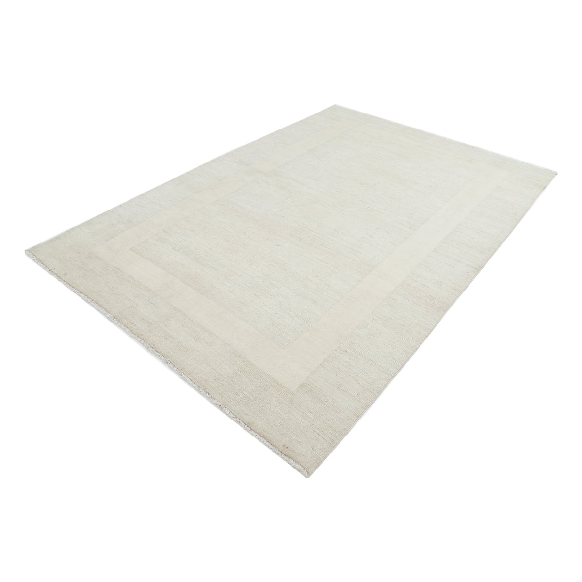Modcar 6x9 Handmade Double Knotted Washable Wool Rug - Soft Hues