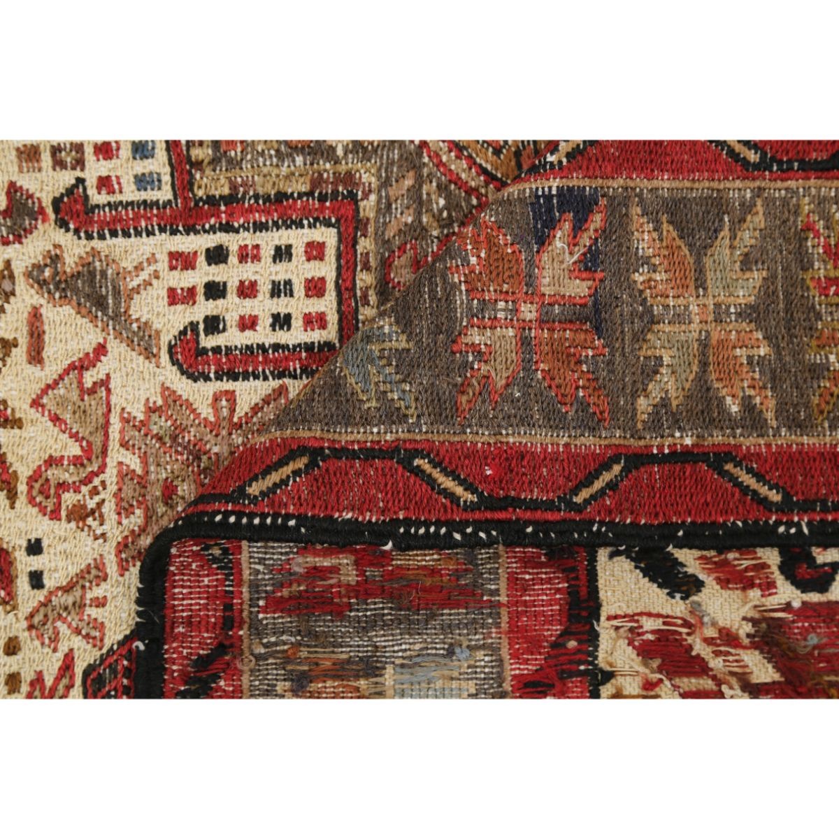 Silki 4x6 Hand Woven Washable Silk Rug - Colorful