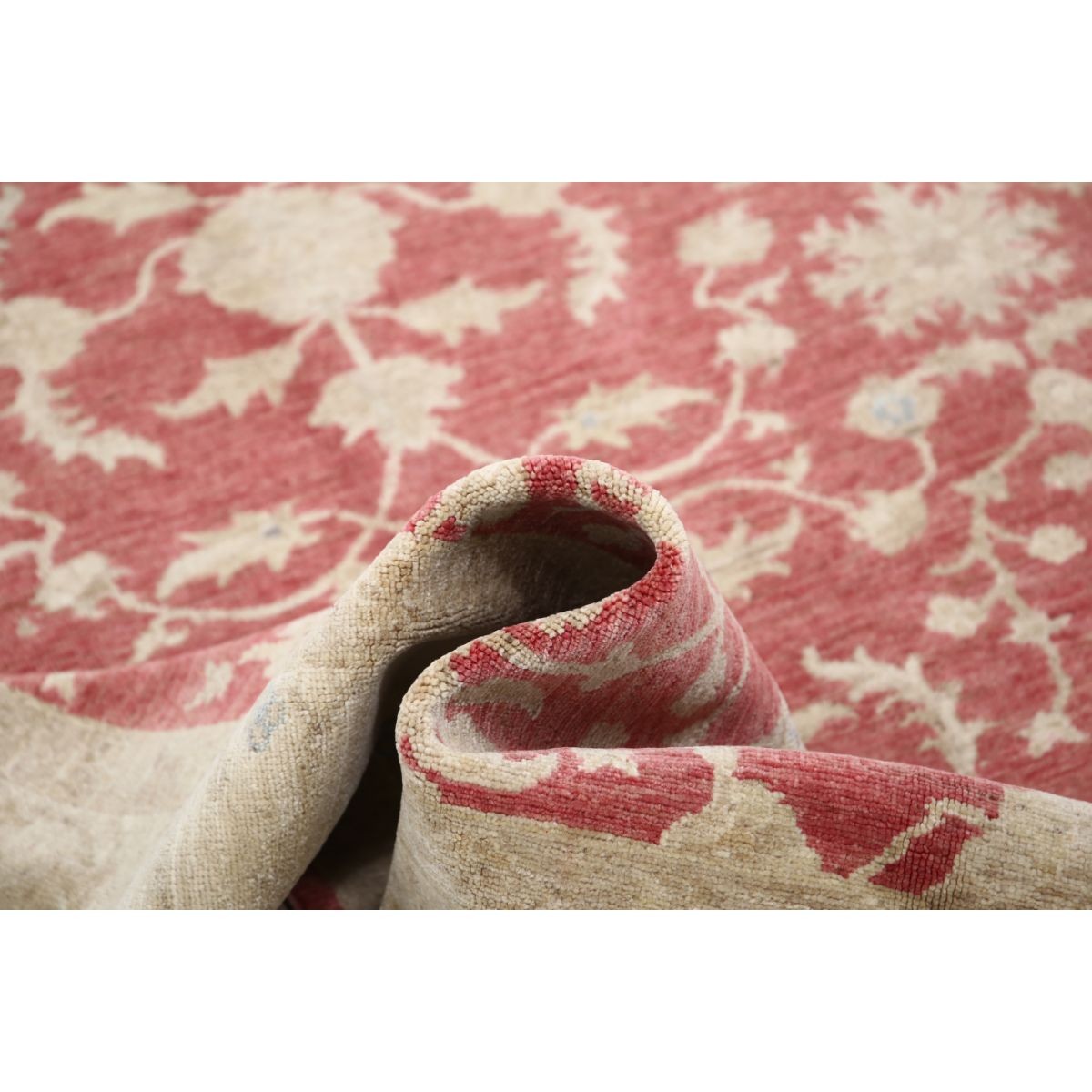 Ziegler 6x8 Handmade Double Knotted Washable Wool Rug - Soft Hues