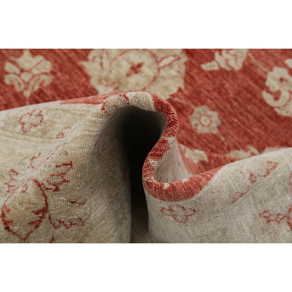 Ziegler 8x12 Handmade Double Knotted Washable Wool Rug - Colorful