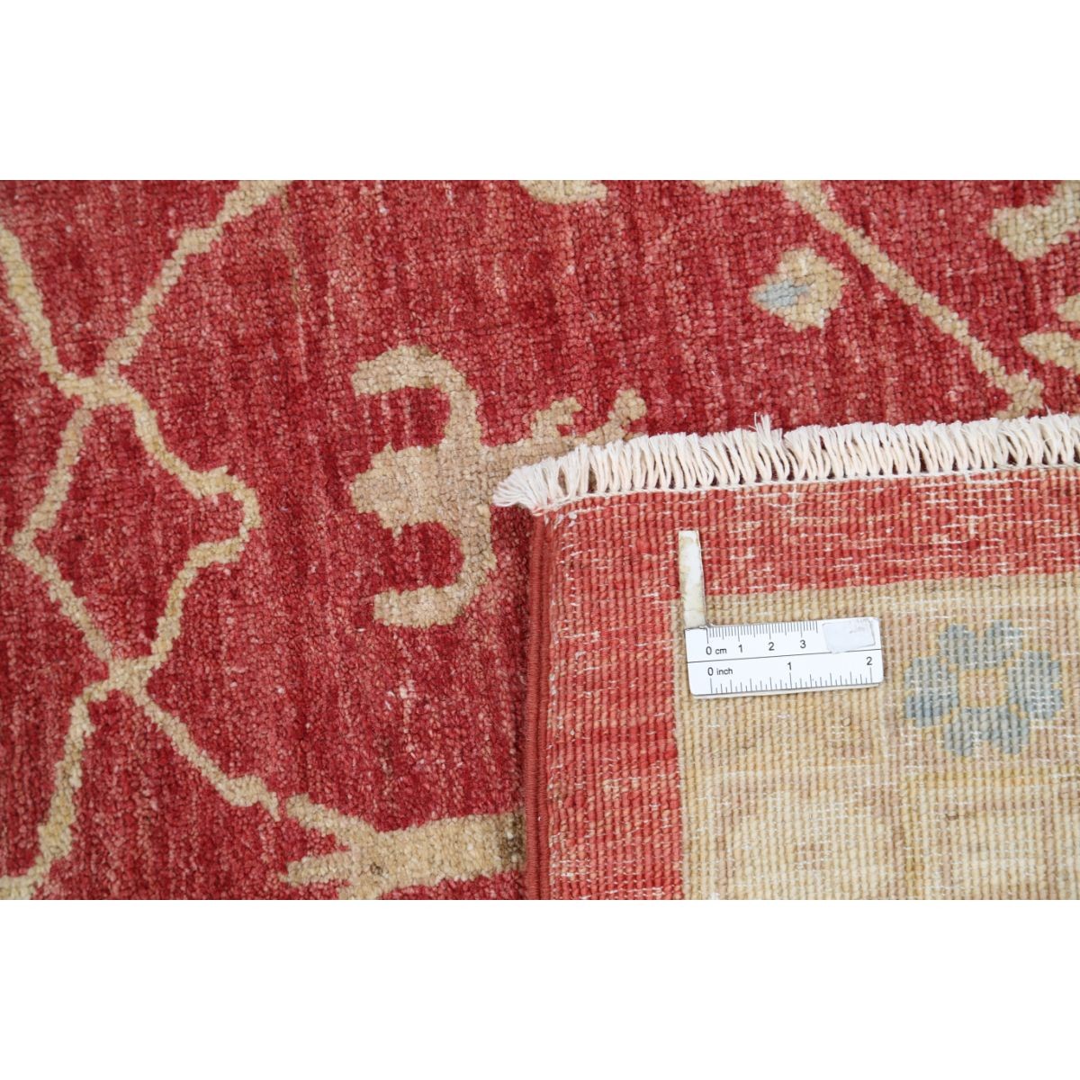 Ziegler 8x9 Handmade Double Knotted Washable Wool Rug - Colorful