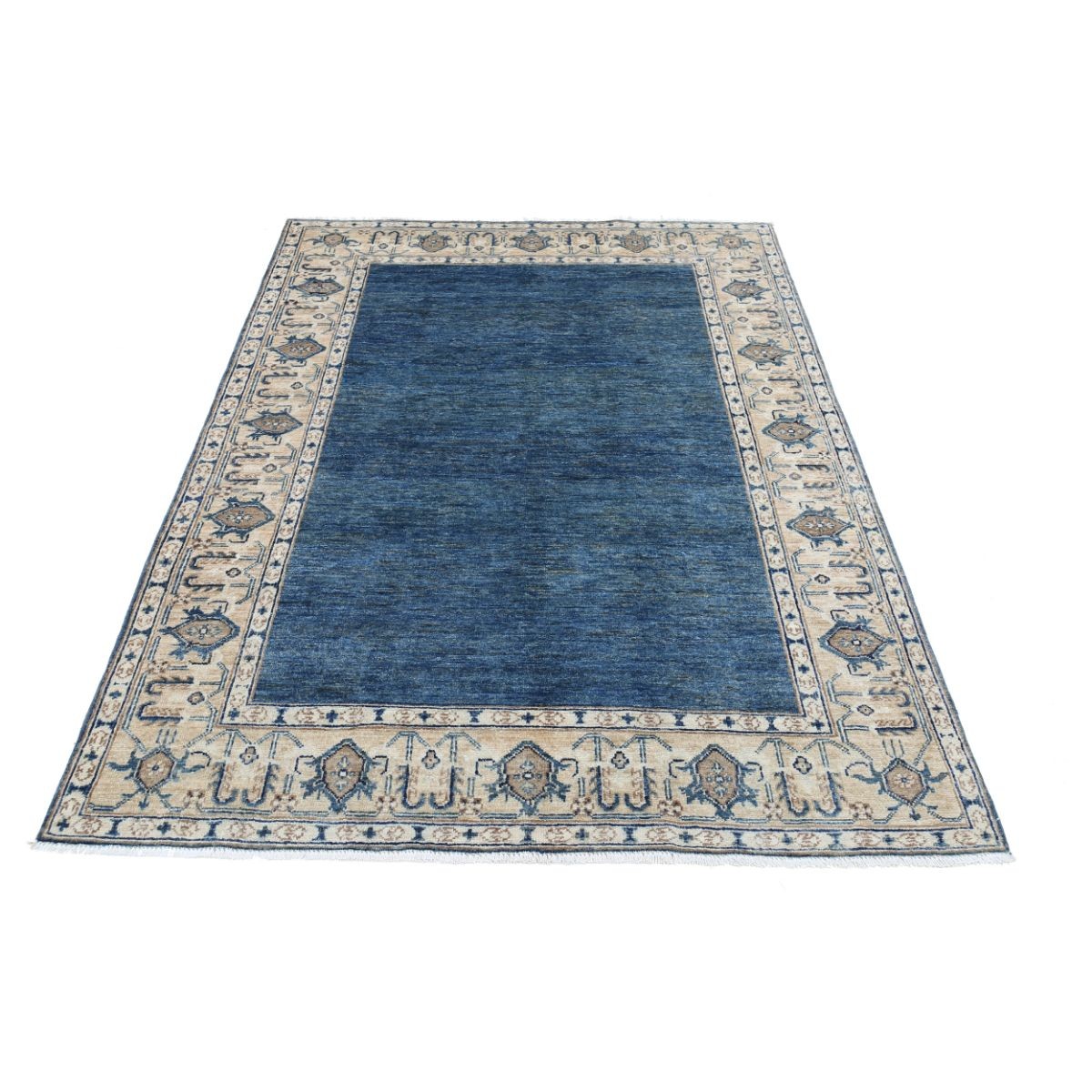 Ziegler 5x6 Handmade Double Knotted Washable Wool Rug - Colorful