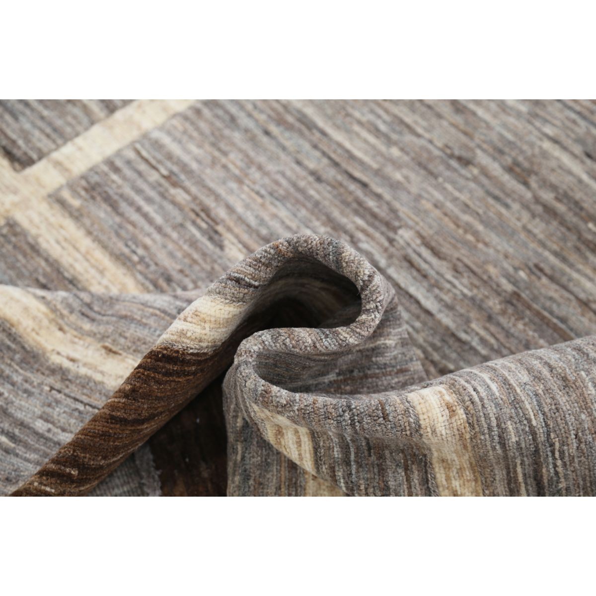 Modcar 5x7 Handmade Double Knotted Washable Wool Rug - Colorful