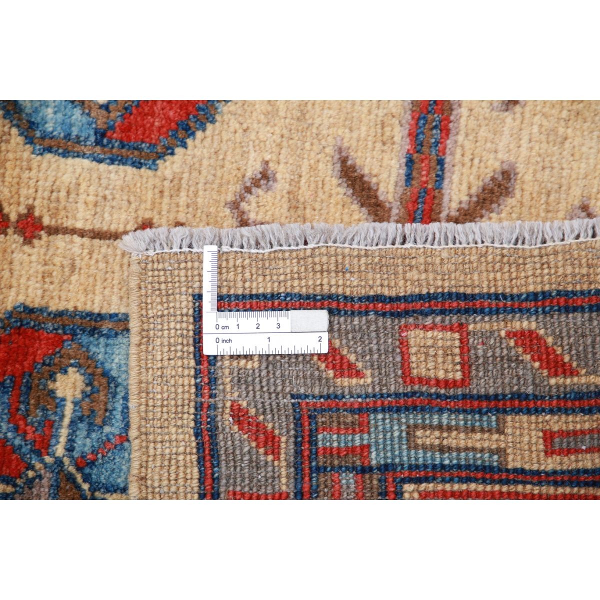 Revival 8x11 Handmade Double Knotted Washable Wool Rug - Colorful