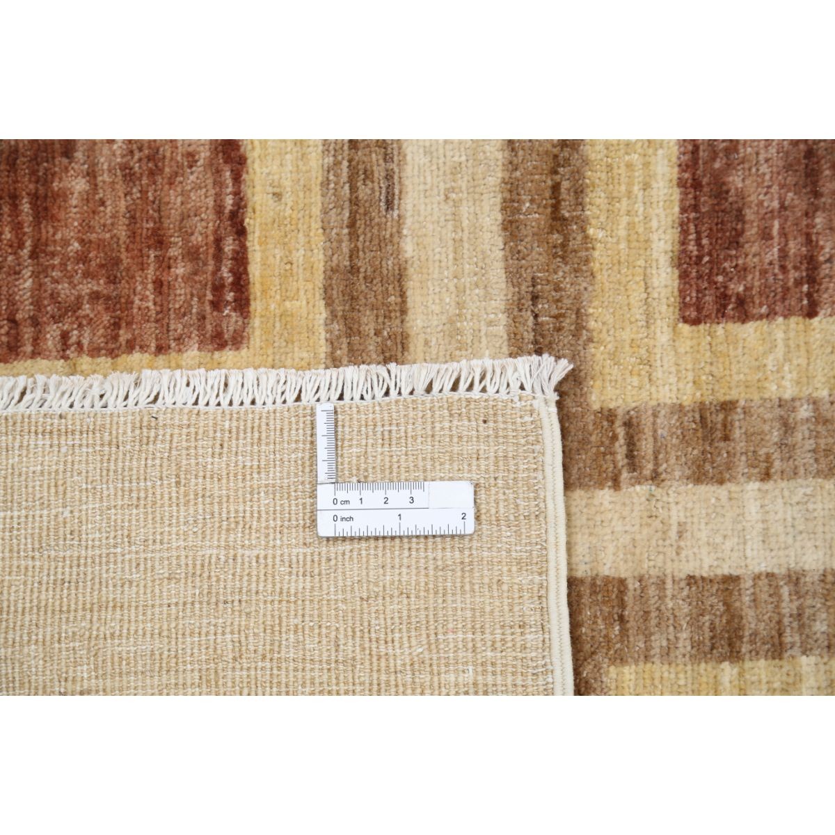 Modcar 6x8 Handmade Double Knotted Washable Wool Rug - Colorful