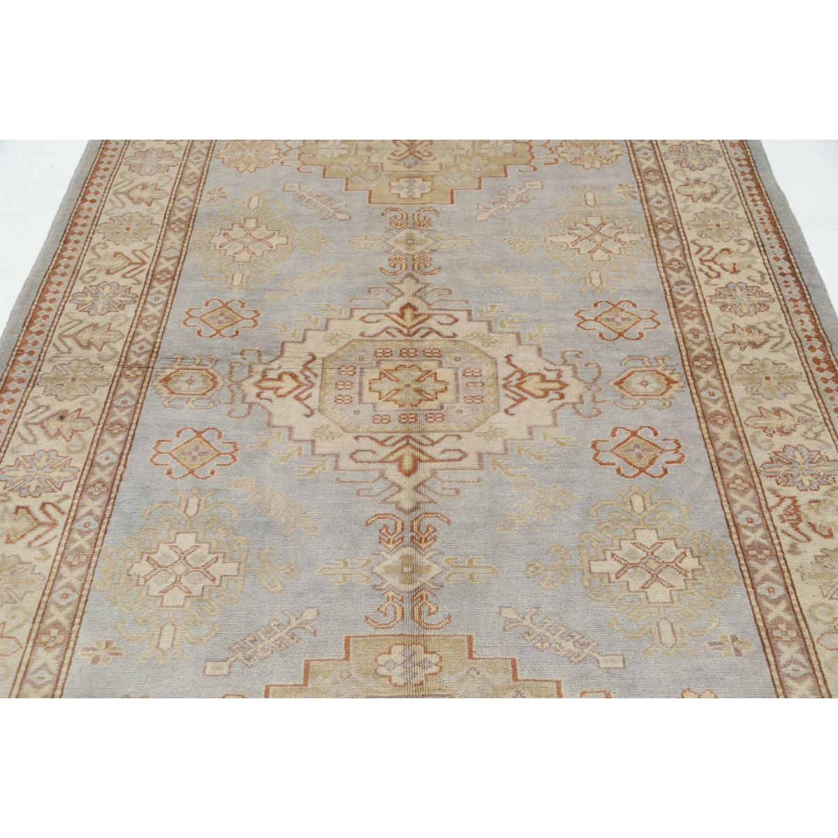 Revival 6x9 Handmade Double Knotted Washable Wool Rug - Colorful
