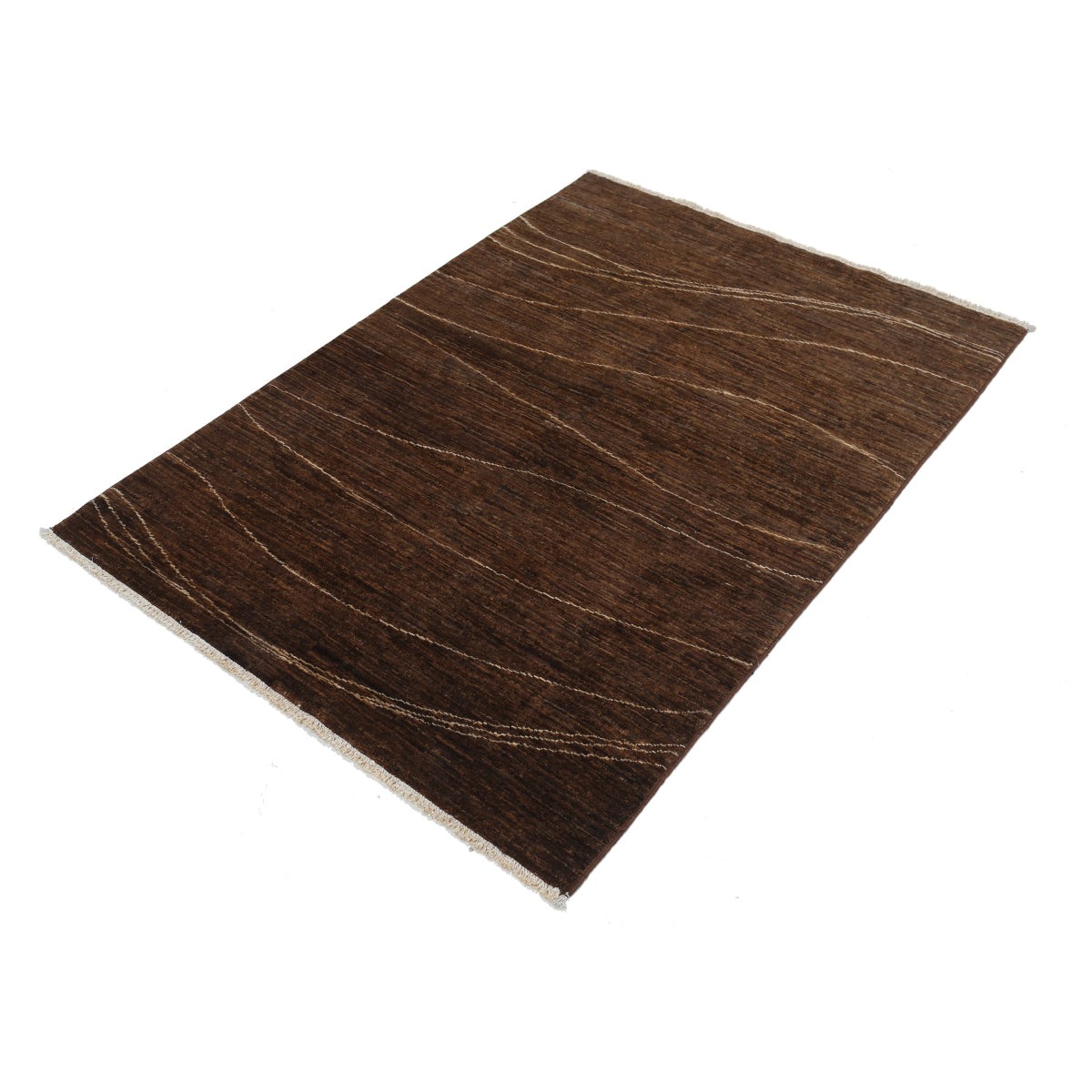 Modcar 3x5 Handmade Double Knotted Washable Wool Rug - Colorful