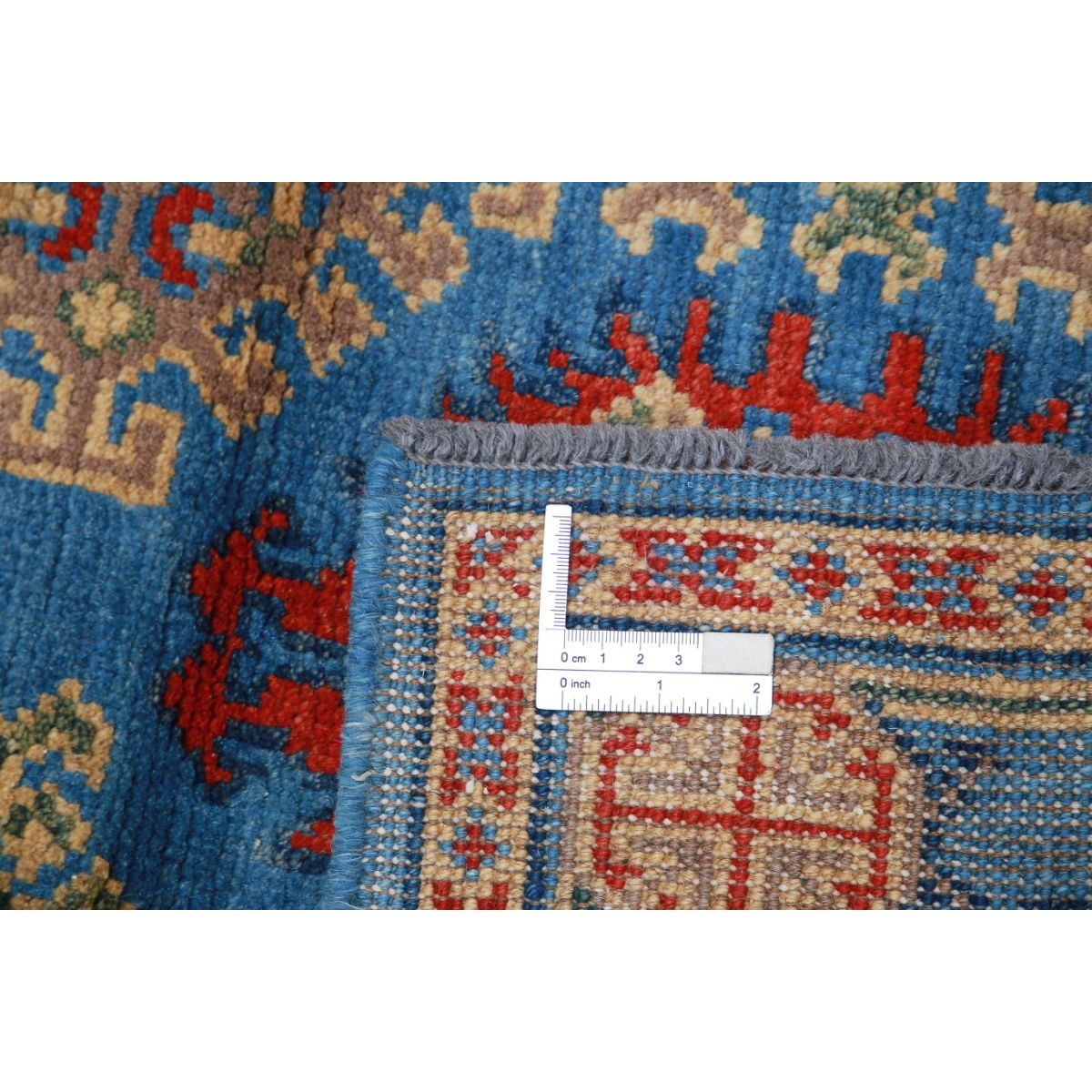 Revival 3x4 Handmade Double Knotted Washable Wool Rug - Colorful