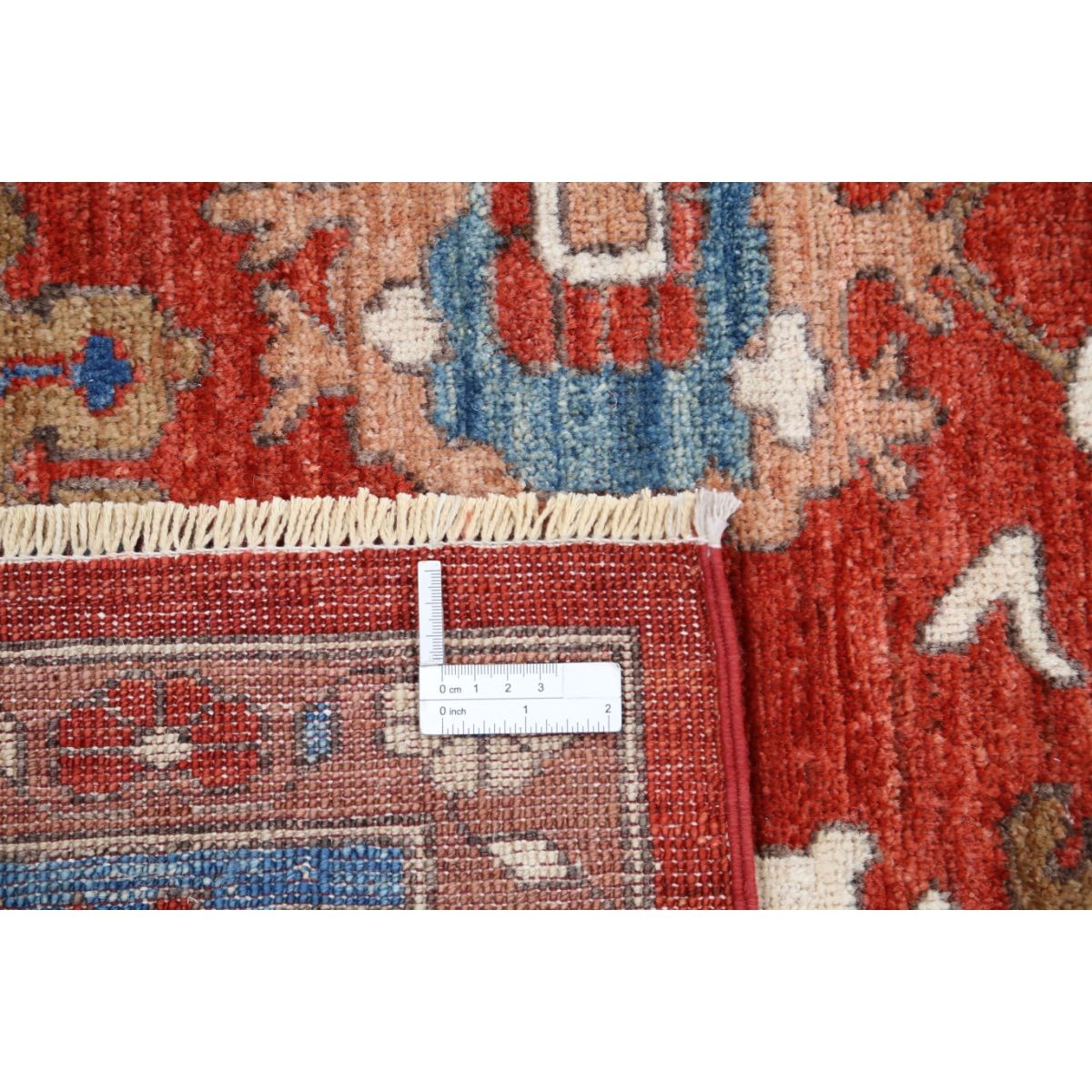 Ziegler 8x10 Handmade Double Knotted Washable Wool Rug - Colorful