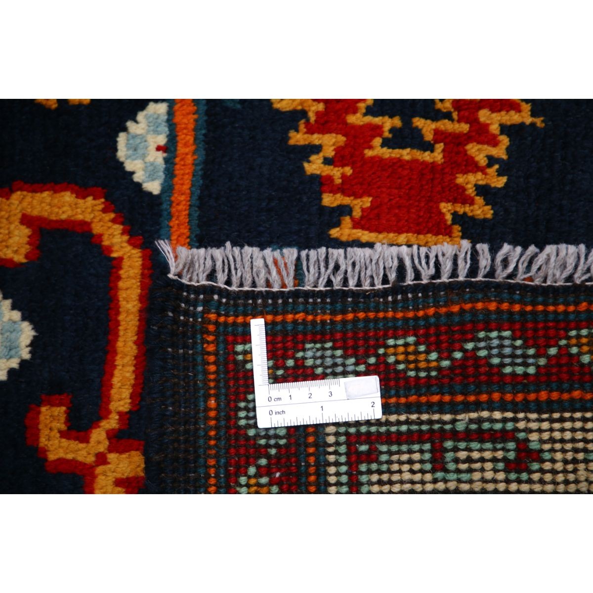 Revival 5x6 Handmade Double Knotted Washable Wool Rug - Colorful