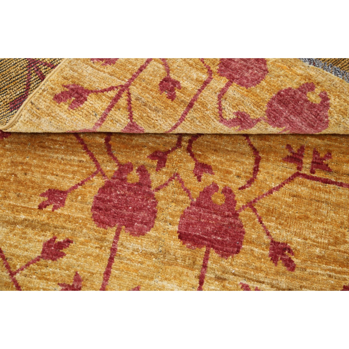 Modcar 3x4 Handmade Double Knotted Washable Wool Rug - Colorful