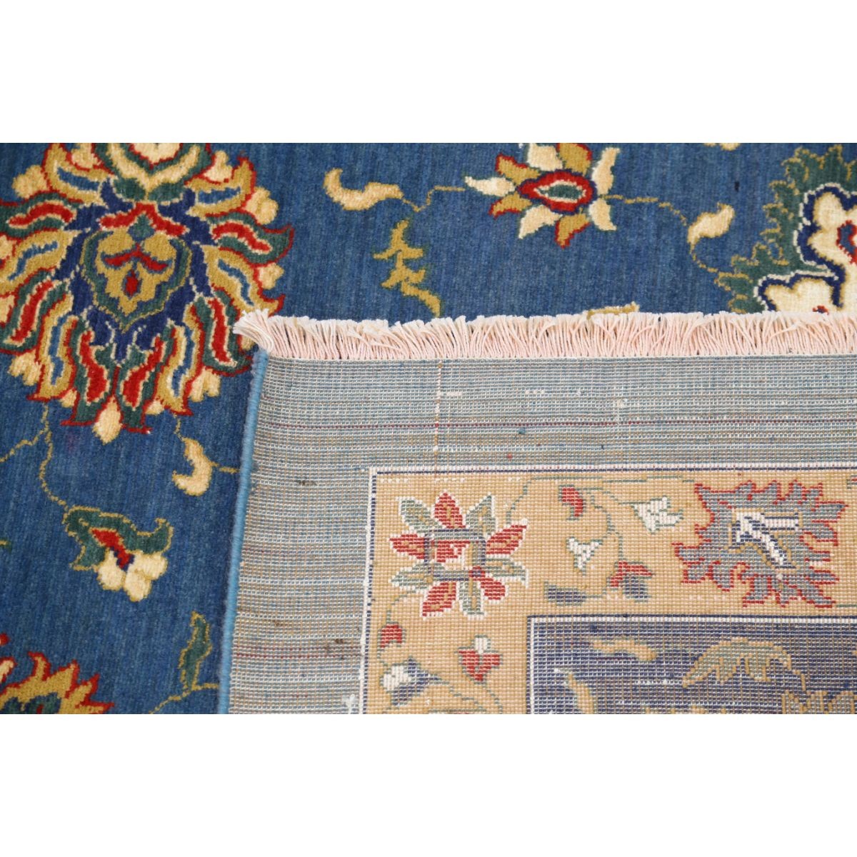Gulshan-8'10" 9x12 Machine-Made Washable Wool Rug - Colorful