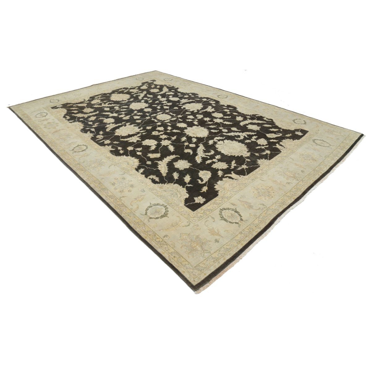 Ziegler 9x12 Handmade Double Knotted Washable Wool Rug - Colorful