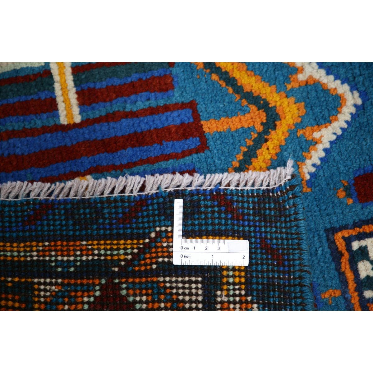 Revival 3x5 Handmade Double Knotted Washable Wool Rug - Colorful