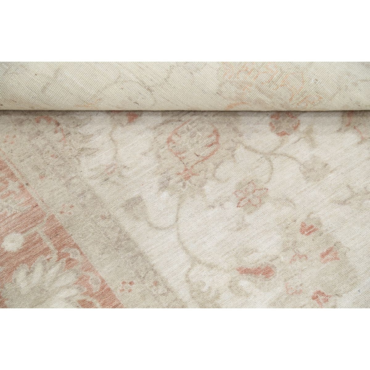 Serenity 7x9 Handmade Double Knotted Washable Wool Rug - Soft Hues