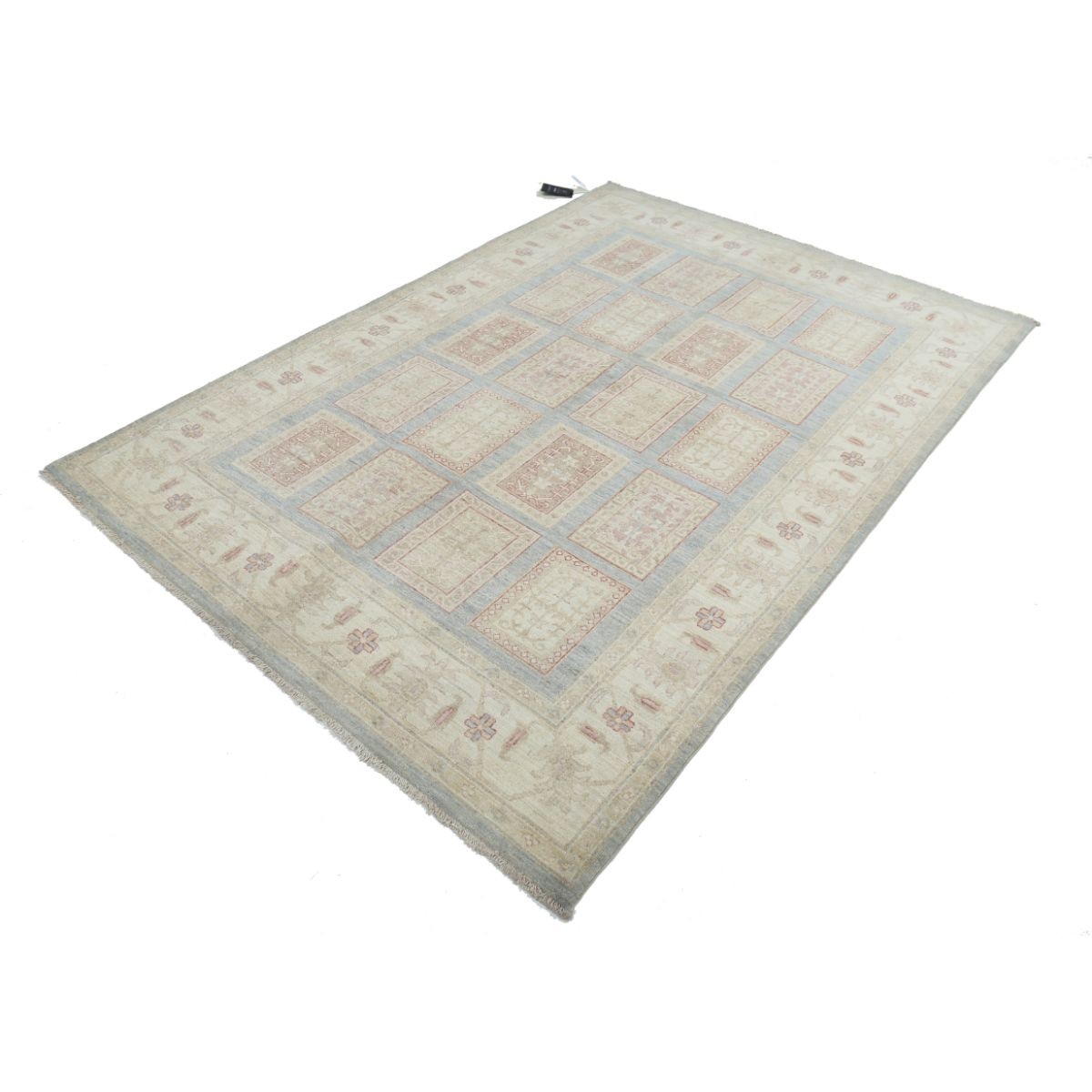 Bakhtiari 6x8 Handmade Double Knotted Washable Wool Rug - Colorful