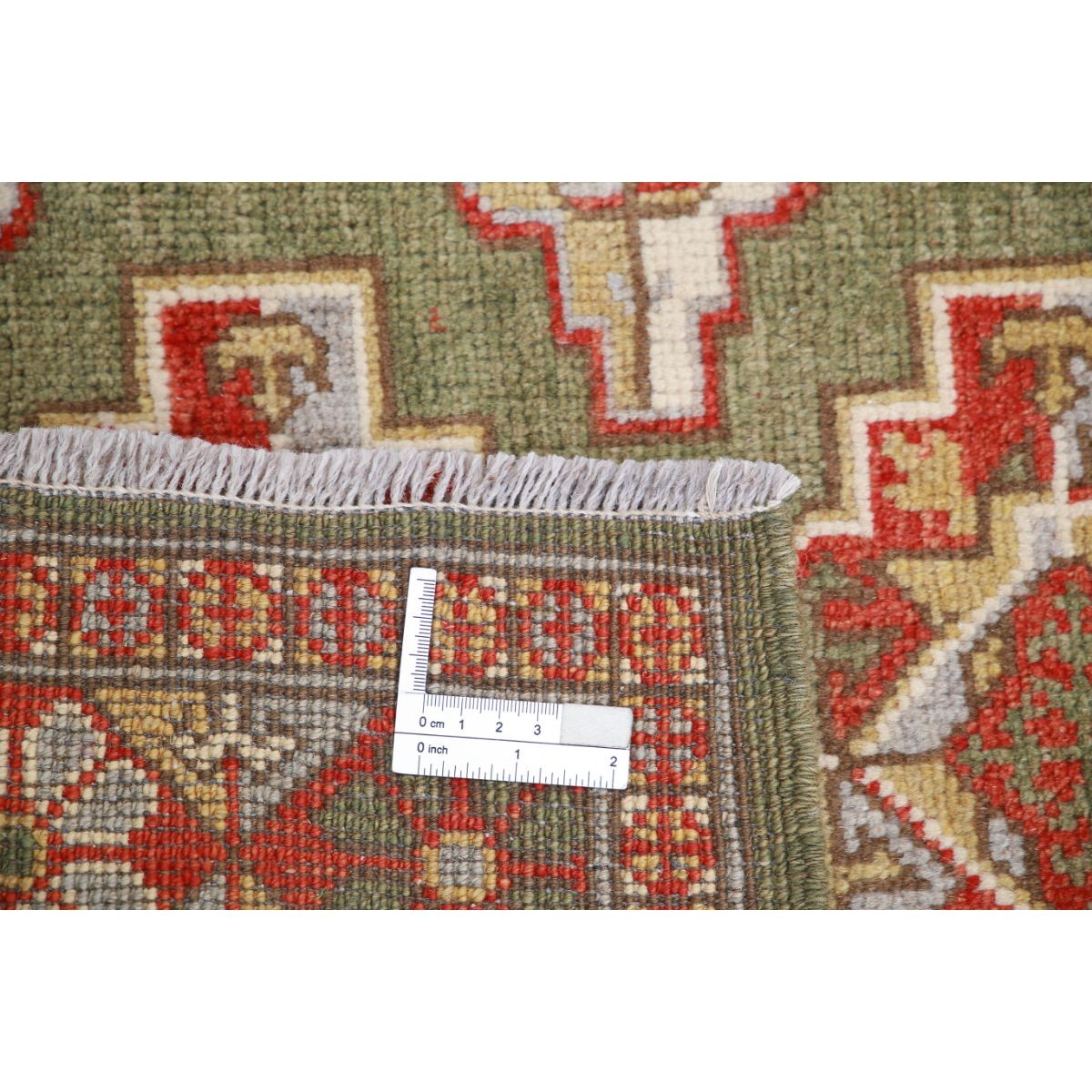 Revival 2x3 Handmade Double Knotted Washable Wool Rug - Colorful