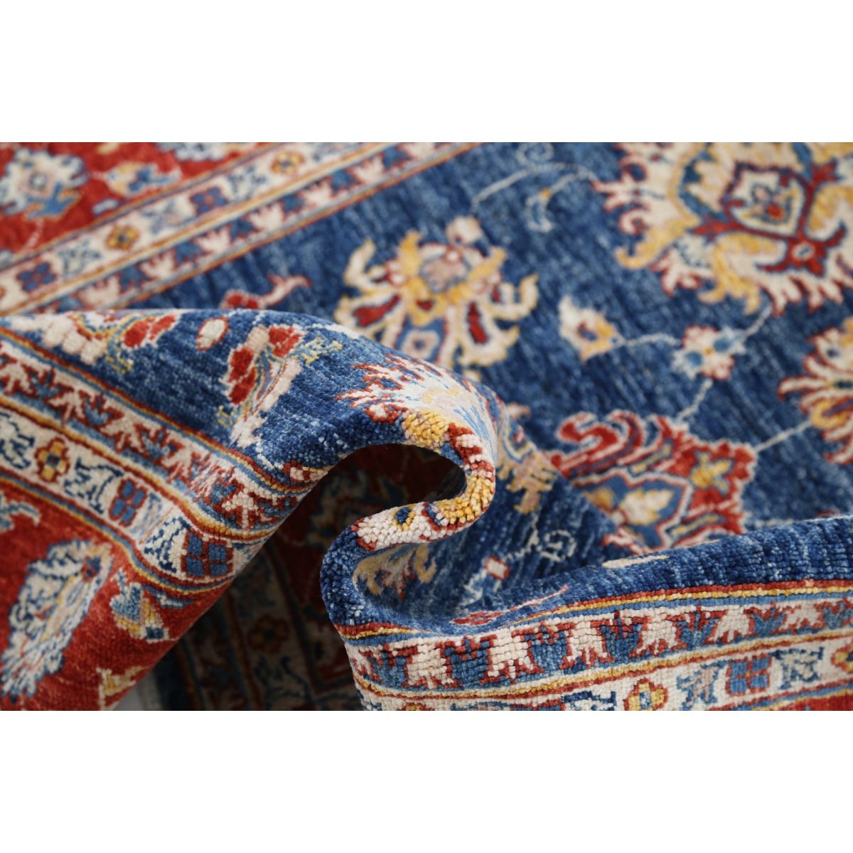 Ziegler 4x6 Handmade Double Knotted Washable Wool Rug - Colorful