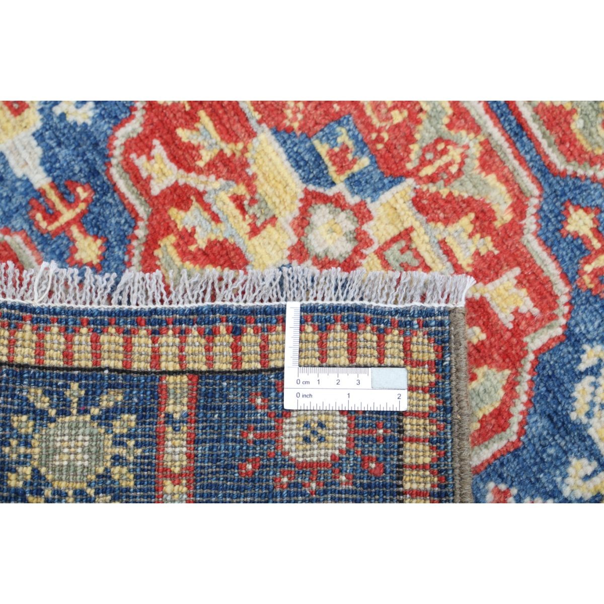 Revival 2x3 Handmade Double Knotted Washable Wool Rug - Colorful