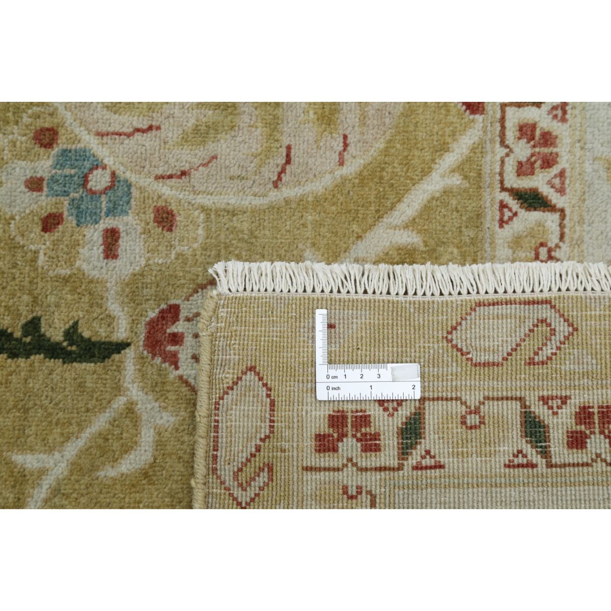 Ziegler 9x12 Handmade Double Knotted Washable Wool Rug - Colorful