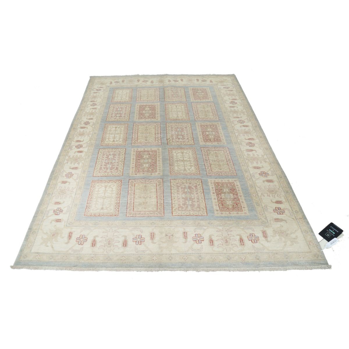 Bakhtiari 6x8 Handmade Double Knotted Washable Wool Rug - Colorful