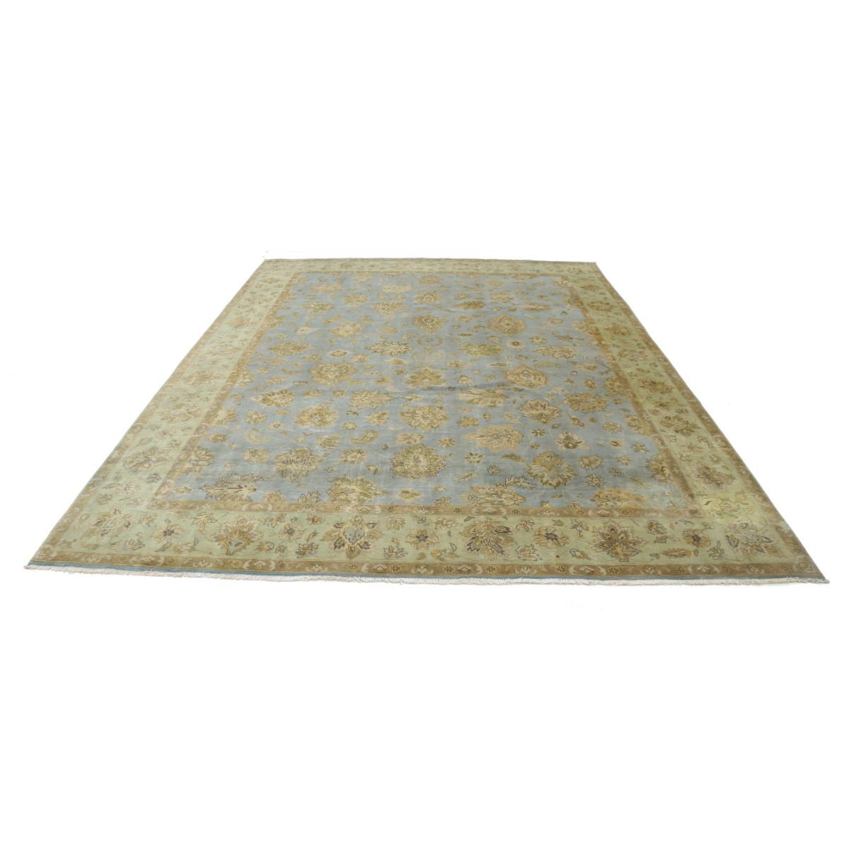 Ziegler 9x12 Handmade Double Knotted Washable Wool Rug - Colorful