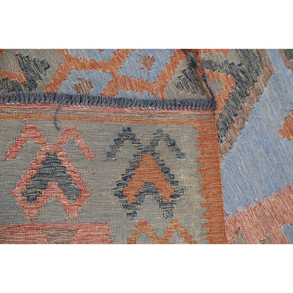 Kafkaas 5x7 Hand Woven Washable Wool Rug - Colorful